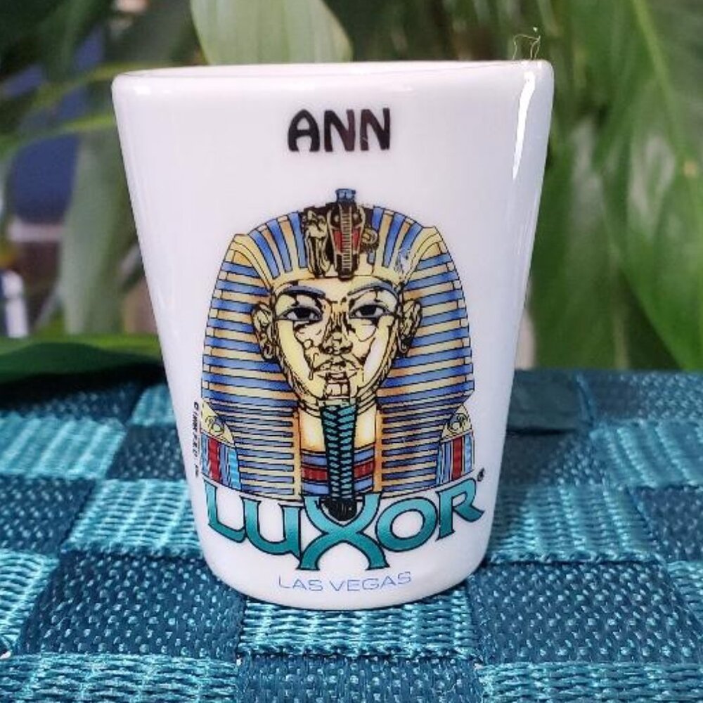 Luxor Las Vegas Shot Glass ANN